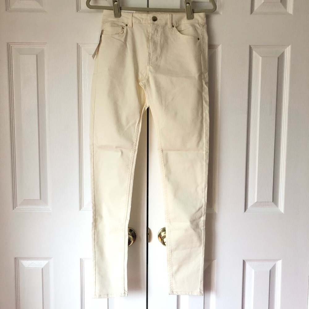 H&M White Skinny Jeans